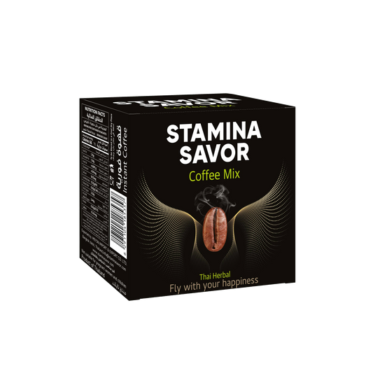 STAMINA SAVOR - Thai herbal Coffee 10 Sachets